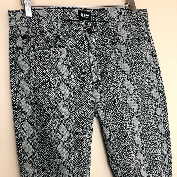 HUDSON PYTHON SKINNY JEAN 29 - Picture 3 of 5